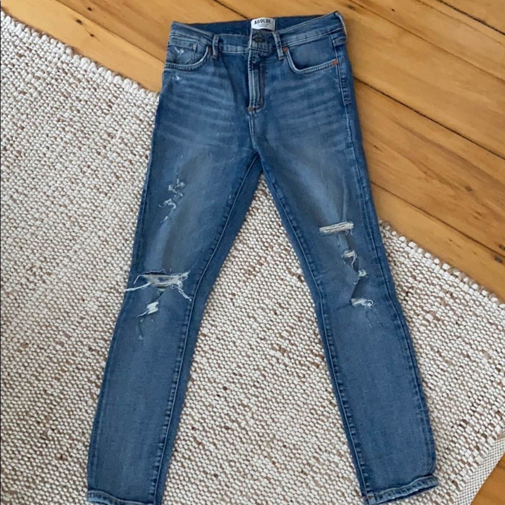 AGOLDE Sofie Crop in 26